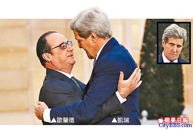 国总统好囧！实拍被美国国务卿如此强抱