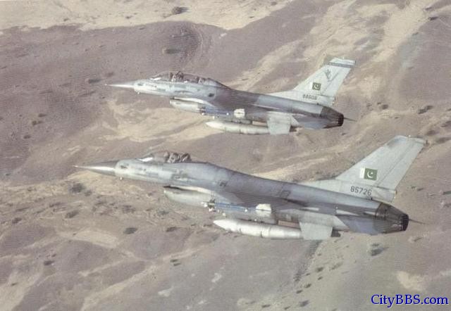 巴基斯坦空军的F-16战斗机也曾经击落过前苏军作战飞机