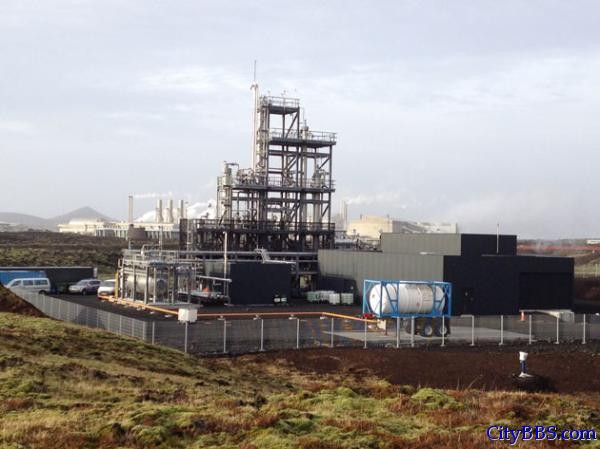 Carbon Recycling International (CRI) 位于冰岛的Reykjavik