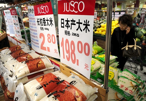 日大米欲开拓中国市场瞄准世界最大大米消费国