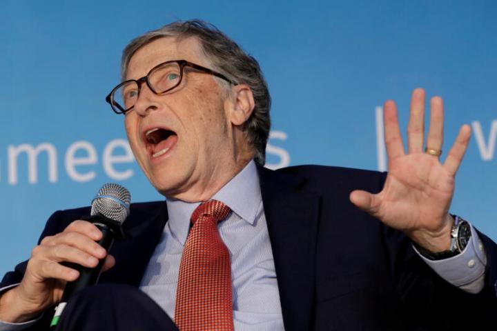 美国微软联合创始人比尔·盖茨（Bill Gates）和妻子梅琳达·盖茨（Melinda Gates）宣布离婚 ...