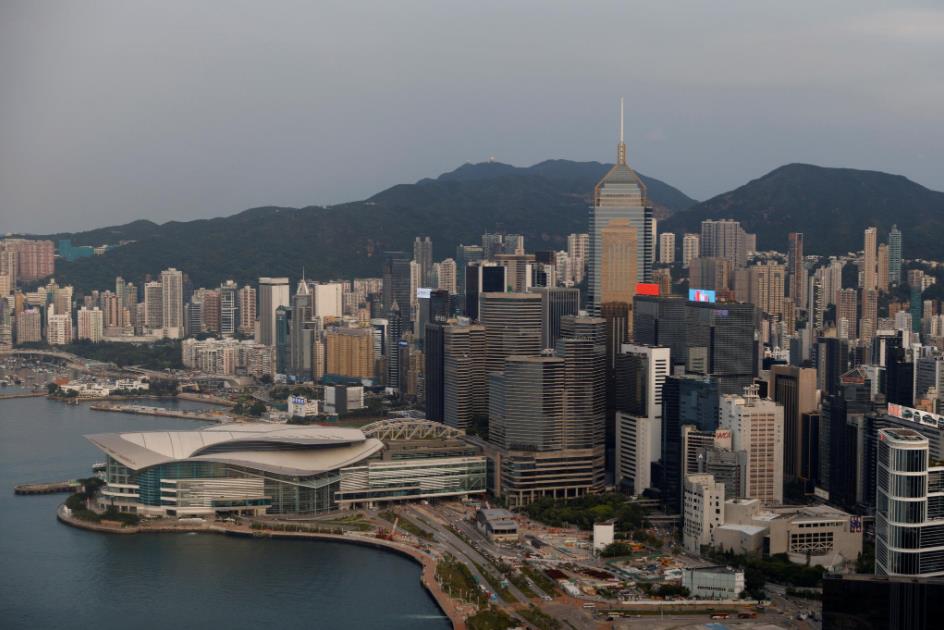 香港，中环概貌