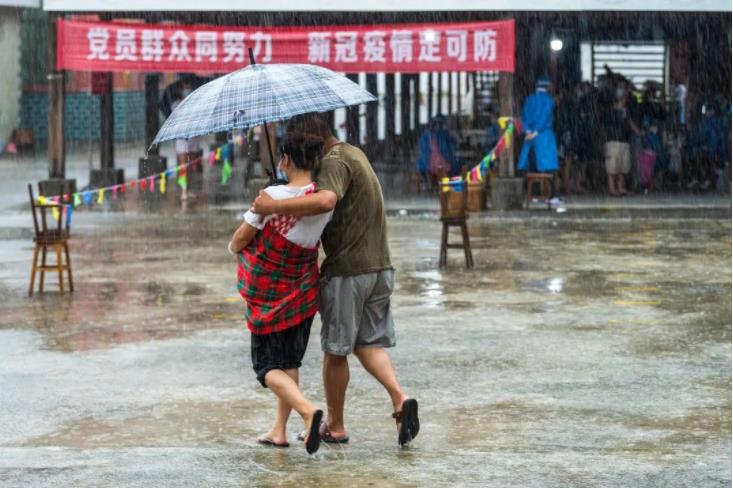 瑞丽市一核酸检测点