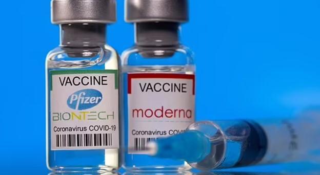 辉瑞（Pfizer）、生物科技（BioNTech）及摩登纳（Moderna）