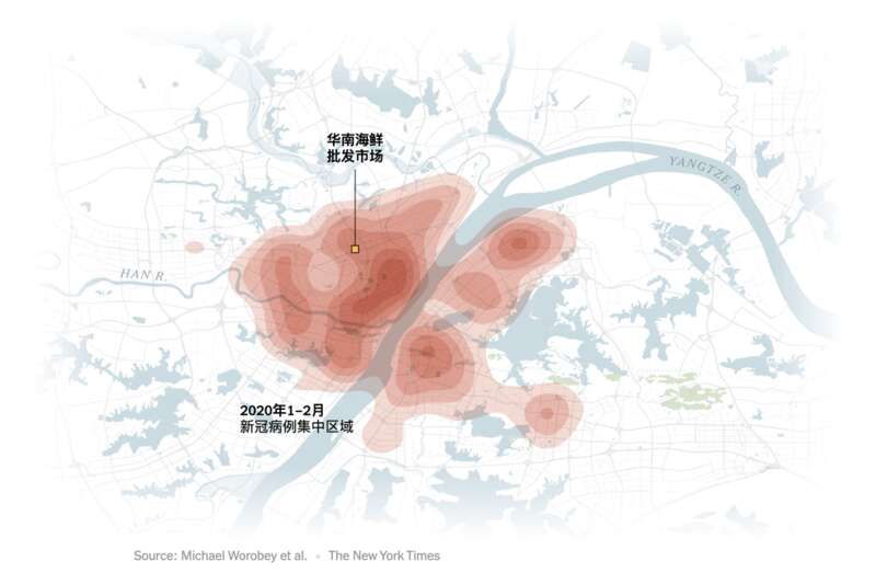 病例分布图