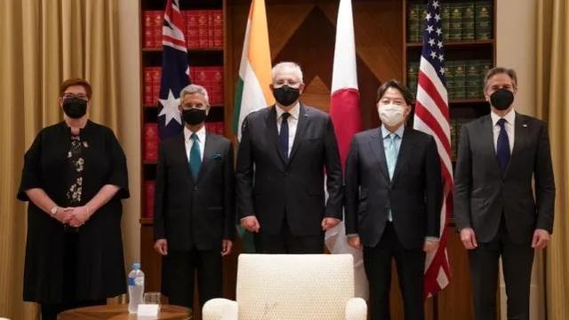 印度最近与美国、日本和澳大利亚等国建立了更密切的关系