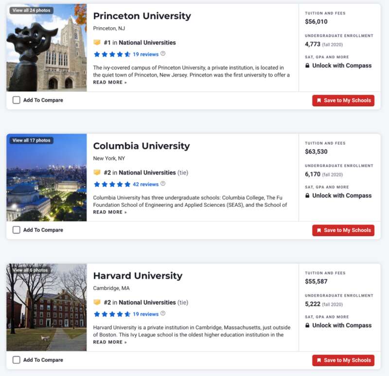 在 2022 U.S. News 美国大学排名中，哥大与哈佛、MIT 并列第二