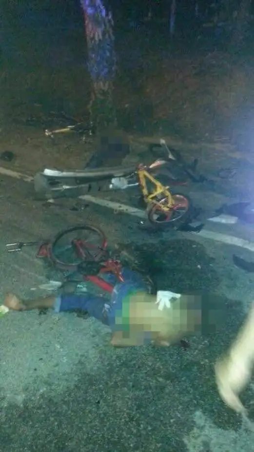案发时，沈可婷在光线昏暗的三车道公路上上坡，当时估计有 30 名年轻人带着改装的自行车聚集在三个车道上， ...