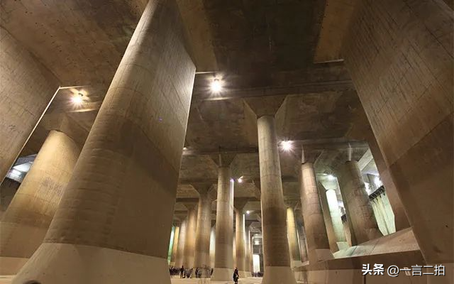 东京地下排水系统可以承受每小时50毫米雨水