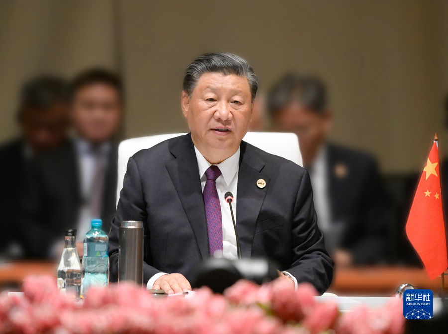 习近平在金砖国家领导人第十五次会晤上的讲话