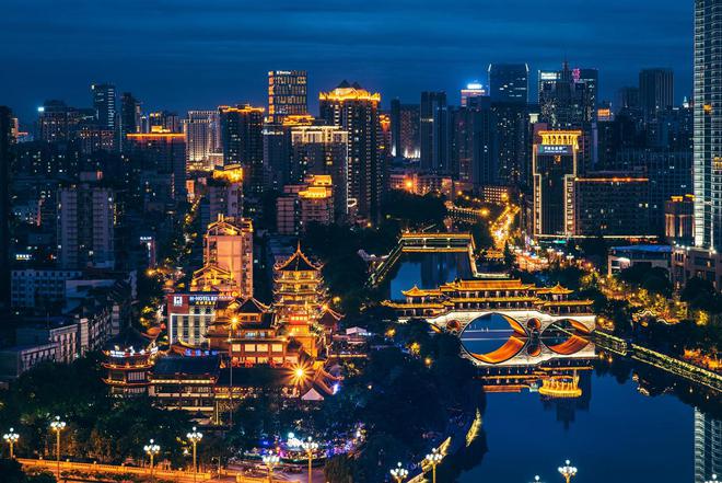 成都夜景