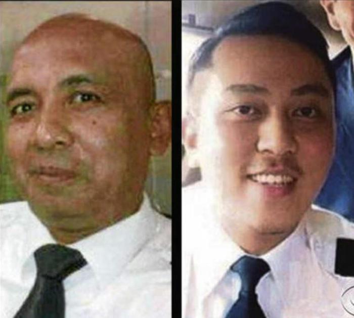 机长扎哈里（左）和副驾驶法里克