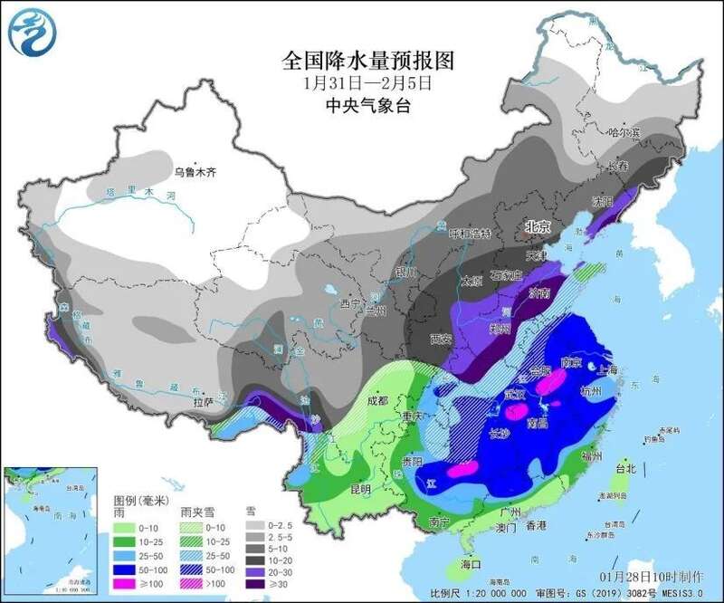 将是2008年以来最复杂春运天气