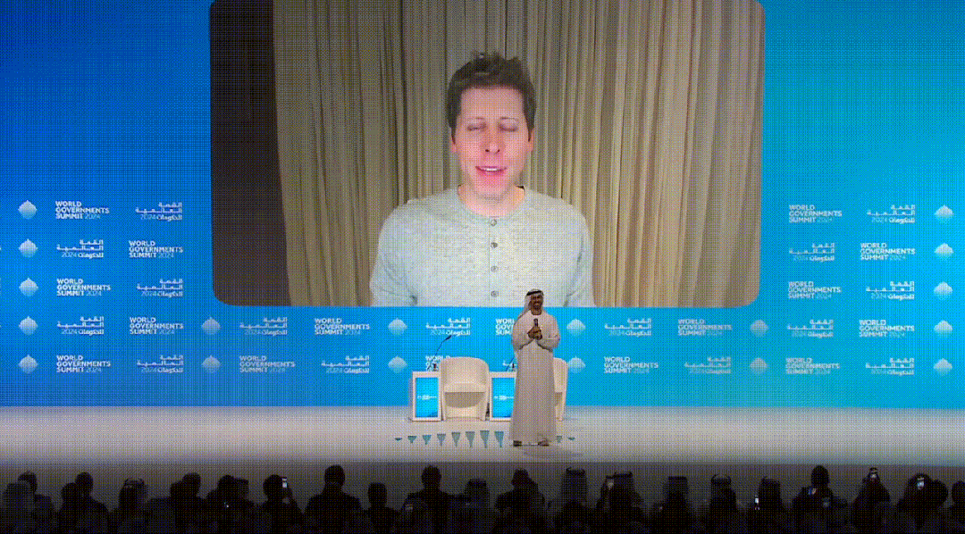 在阿联酋召开的「世界政府峰会」上