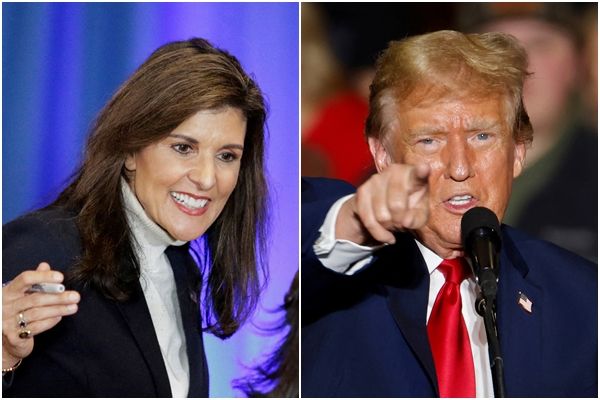 美国前驻联合国大使海利（Nikki Haley）在共和党初选中与川普竞争