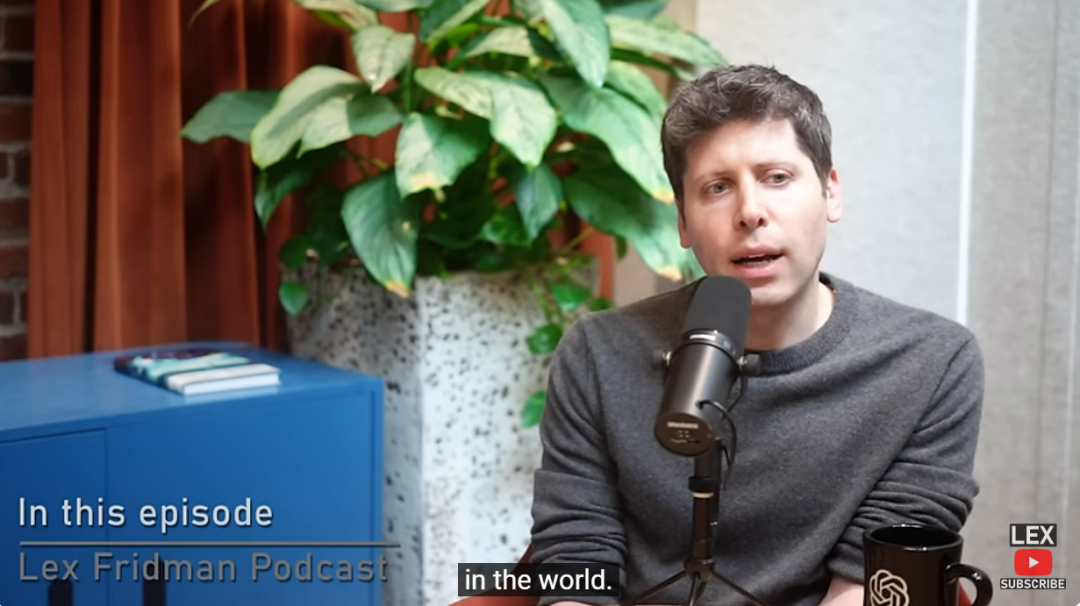 OpenAI 首席执行官 Sam Altman 