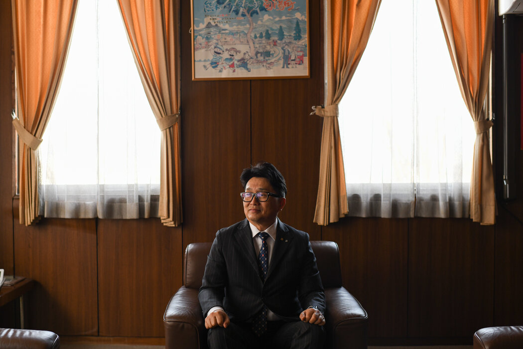 菊阳町町长吉本孝寿