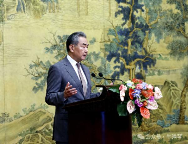 中国外资部长王毅