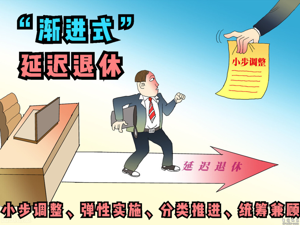 关于实施渐进式延迟法定退休年龄的决定草案