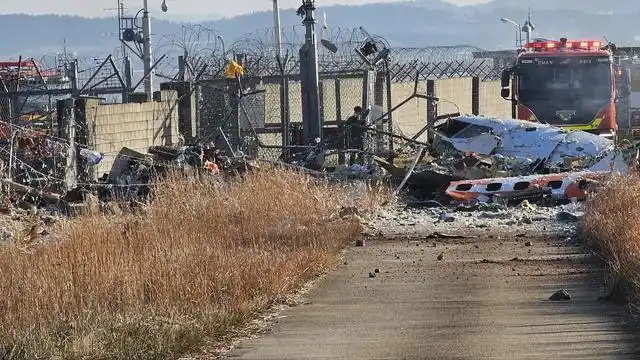 韩国客机起火事故预计179人遇难