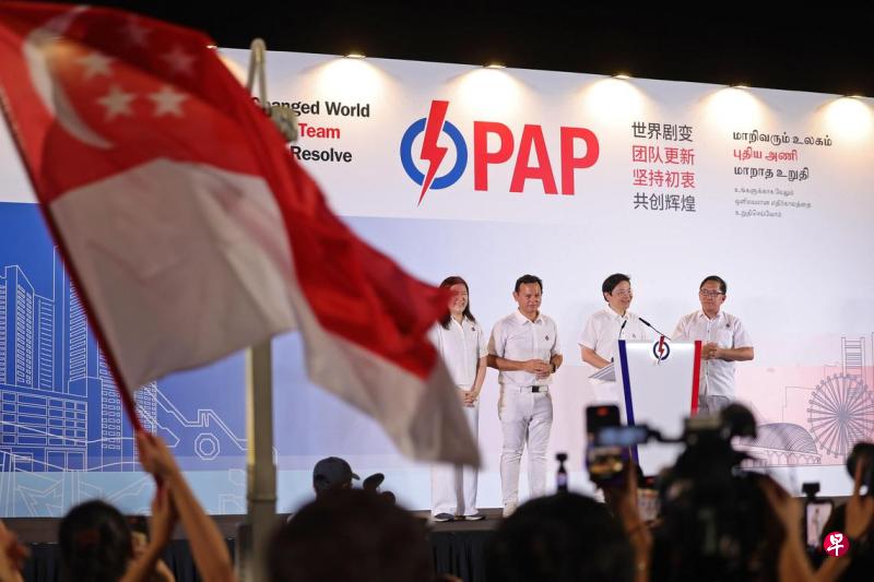 黄循财总理感谢选民给他和他的团队“明确而有力的委托”