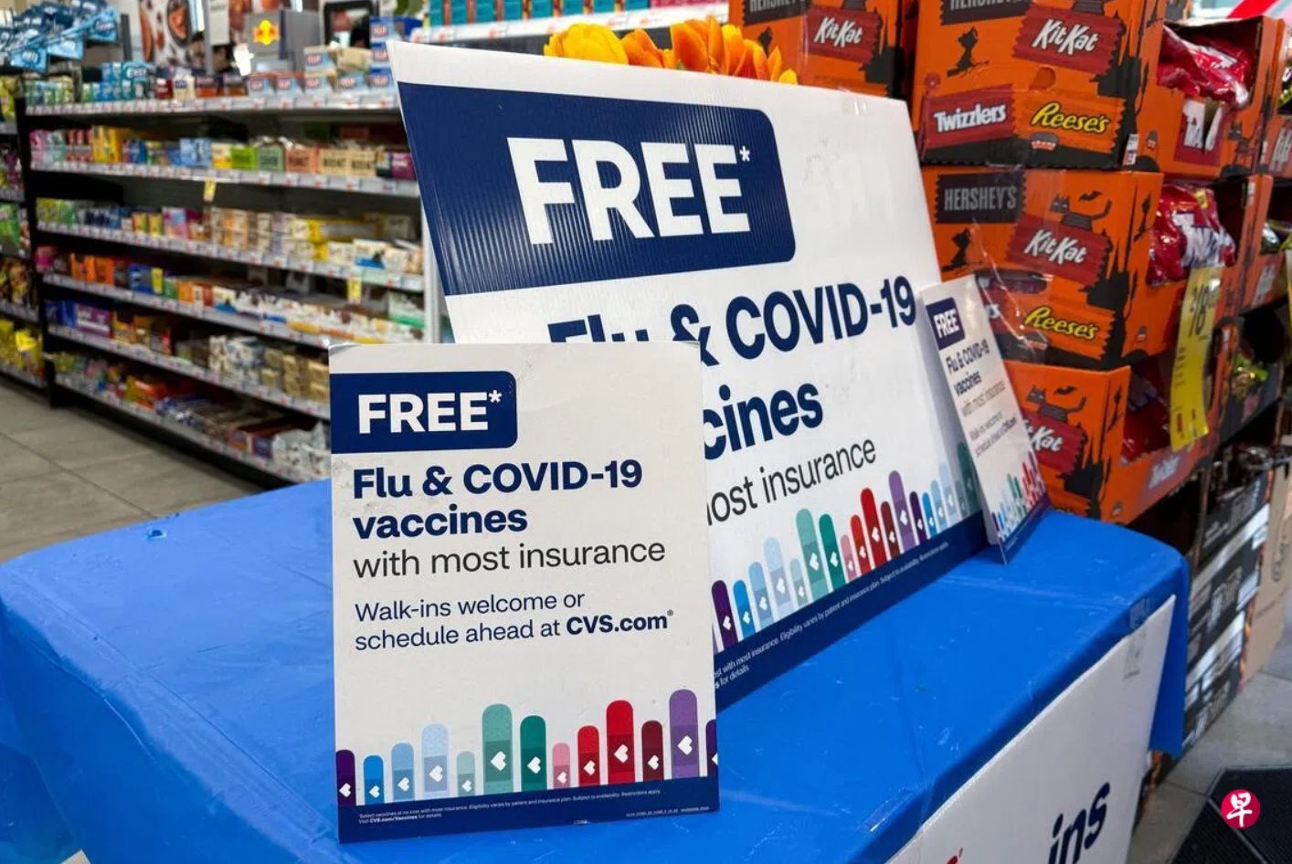 美国CDC的数据显示，截至去年底，美国成人流感疫苗接种率不足43%